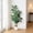 5ft, variant on Accreate Artificial Fiddle Leaf Fig Tree Indoor Plant, Potted Fake Tree with Natural Wood Trunk & Bendable Leaves, Realistic Faux Ficus Lyrata for Home Office Decor in Modern White Planter