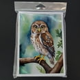 thumbnail image 3 of Carolines Treasures DAC7463GCA7P 5 x 7 in. Northern Pygmy Owl Greeting Cards - Pack of 8, 3 of 3