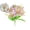 Pink, variant on Lily Artificial Flowers Indoor Outdoor for Decoration UV Resistant Plastic Plants for Garden Porch Bedroom Office Table
