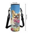thumbnail image 6 of ZUXONGSY Painted Corgi Dog Daisy Flower Print School Backpack Set for Teens Girls Boys Kids Lightweight School Bags with Lunch Bag Pencil Pouch and Water Bottle Holder Back to School Gifts Set of 4, 6 of 6