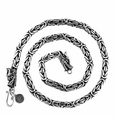 thumbnail image 1 of Bali Byzantine Chain Bracelet Stainless Steel Eye Hook, 1 of 4
