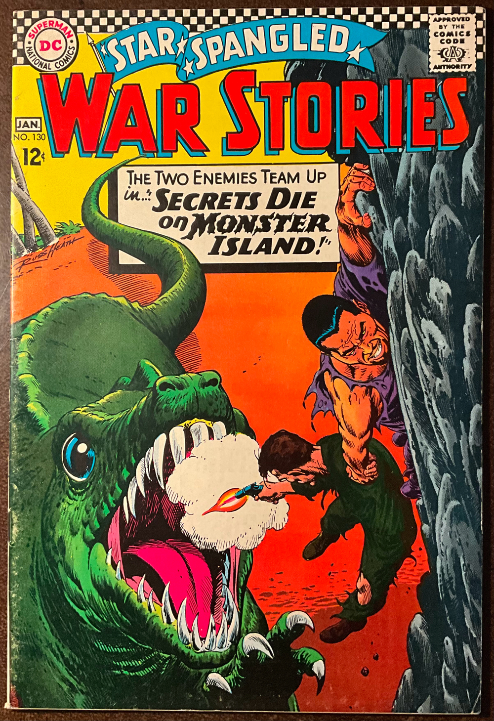 Cover of Star Spangled War Stories #130