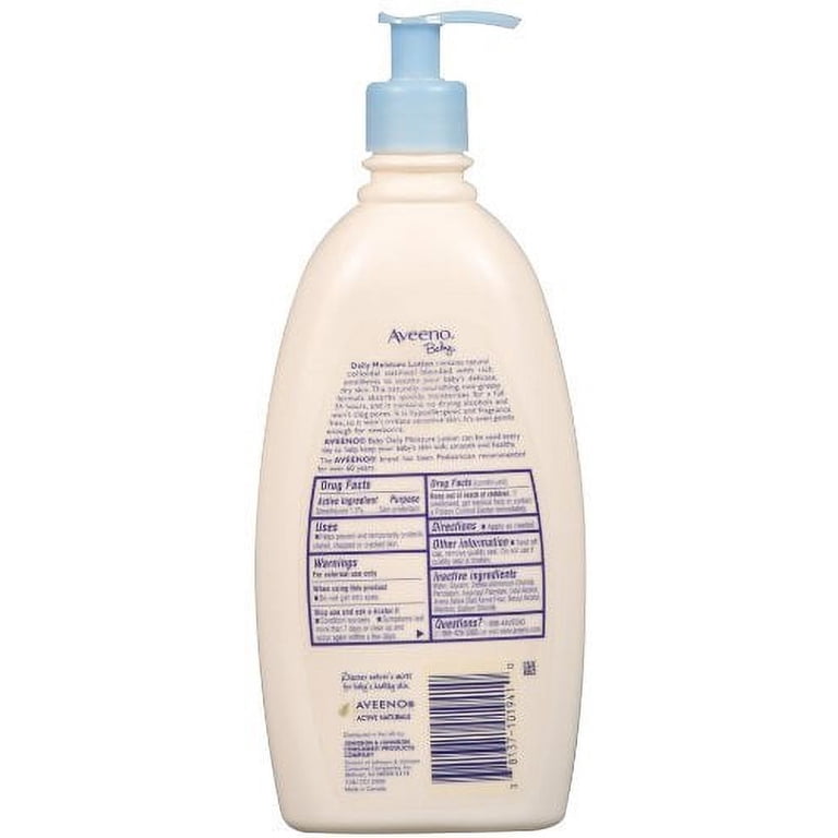 Aveeno Baby Daily Moisture Lotion, 3-Pack 18 Oz Each photo 2
