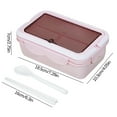 thumbnail image 6 of Bento Box Adult BPA-Free Food Container Lunch Box for Women for Meal Prep Sc-hool & Work Picnic Camping, 6 of 6