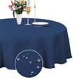 thumbnail image 5 of Round Tablecloth 70 InchTable Cloth for Dining Room Burgundy Red, 5 of 9