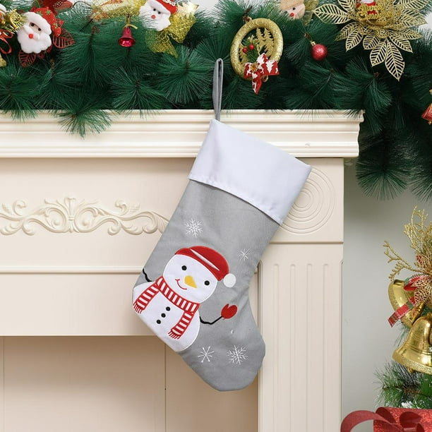 Christmas Fireplace Hanging Stockings