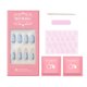 thumbnail image 1 of Ibcccndc Matte Press On Nails Quick Nail Art Mate de longitud media Ballet Coffin Uñas postizas Parc ibcccndc Morado claro, 1 of 7