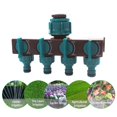 thumbnail image 4 of Adaptador 4 Way Garden Host Splitter Grifo Irrigación Conector de grifo de agua, 4 of 8
