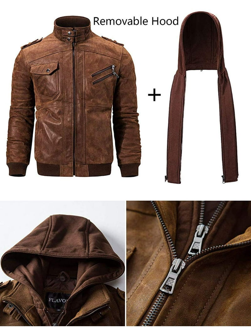 【BELVET】 Leather Jacket brown Mサイズ Mens Leather Walbusch Lamb Nubuk Leather Jacket Size 54 Brown | eBay