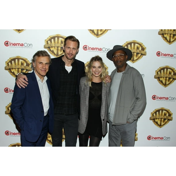Christophe Waltz, Alexander Skarsgard, Margot Robbie, Samuel L. Jackson In Attendance For Warners Bros. Cinemacon 2016 Event, Caesars
