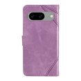 thumbnail image 3 of Designed for Google Pixel 8 Case Wallet, Men Women Flip Folio Cover with PU Leather Stand Credit Card Holders Slots Wrist Strap Magnetic Clasp Phone Case for Google Pixel 8, Purple, 3 of 11