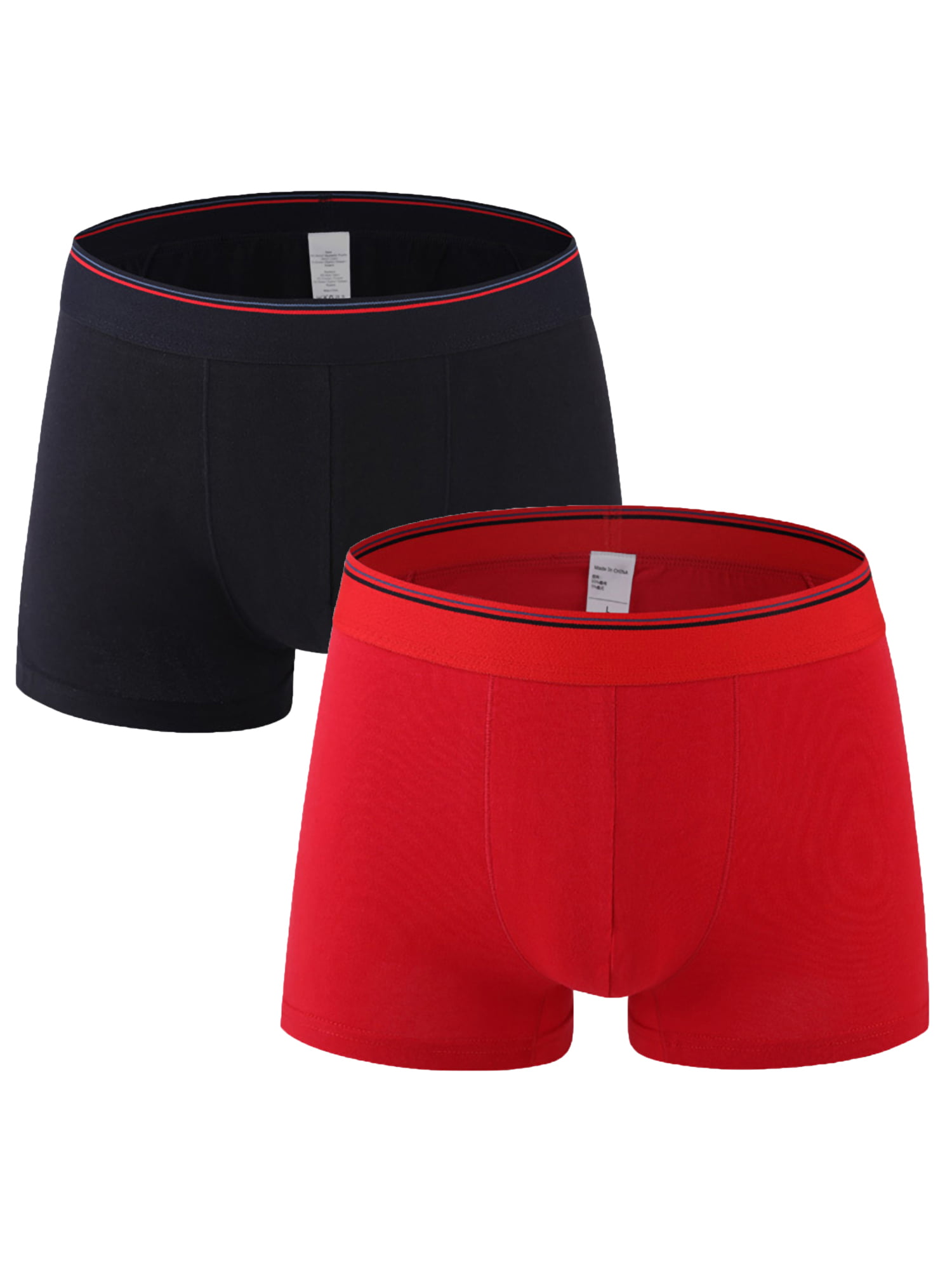 Assorted Colors Godsen Mens Quick Dry Classic Breathable Boxer Brief