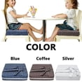 thumbnail image 2 of Toddler Booster Seat Dining Portable Travel Increasing Cushion  ​2 Straps Safety Buckle Kids Booster Seat for Dining Table, 2 of 15