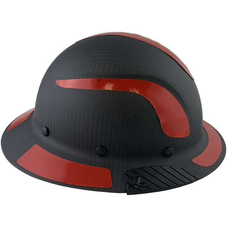 Flat black sales hard hat