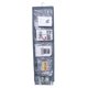 thumbnail image 4 of GOOHOCHY Bolsa colgante de tela Oxford de 10 capas con 10 bolsillos, organizador de documentos para el hogar y la escuela (gris), 4 of 7