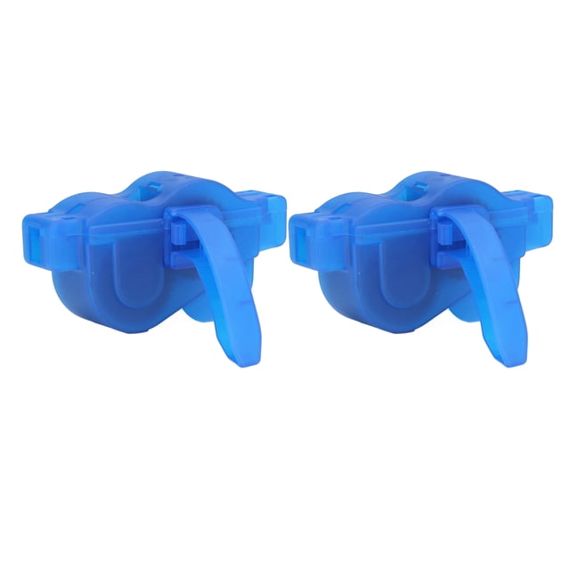 Bicycle Chain Brush Tool, Maintenance Tool Bike Chain Cleaner 2Pcs Blue For Mountain Bikes