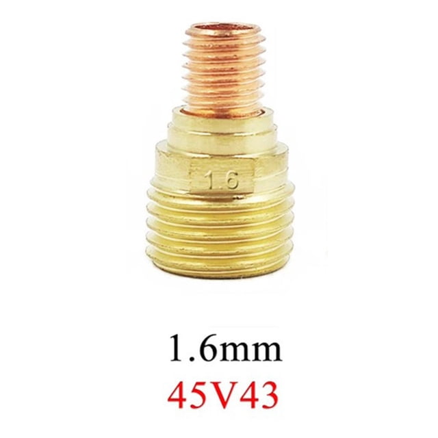 Bgsha TIG Welding Torch Gas Lens Collets Body 45V42 45V43 45V44 45V45 For WP9 20 25