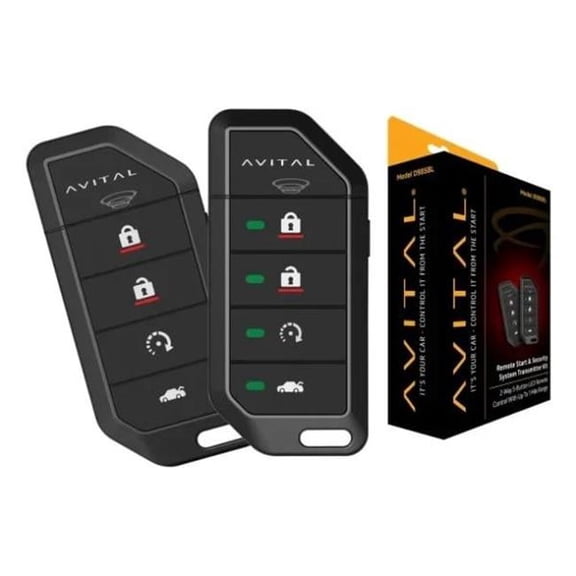 Avital D9858L 2-Way Replacement Remote Key Fob for Avital Security Remote Start - DS3-DS4-DB3