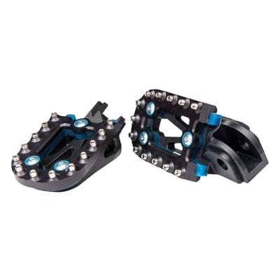 Fasst Impact Moto Pegs Black/Blue for Husqvarna FC 450 2014-2015