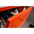 thumbnail image 2 of Manarola 42" Red Amber with Thick Quartz Wall Mount Bathroom Vanity, Open Shelf, 2 of 8