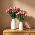 thumbnail image 6 of Beforeyayn 2PC Artificial Simulation Flower 6-Forked Orchid Tulips, Fade resistant & bendable for DIY arrangements., 6 of 6