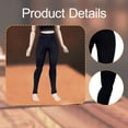 thumbnail image 7 of LeeQinersw 1/12 Action Figure Pants, Stretch Leggings, Miniature Clothing, Elastic for 6 inch Figures Body Tight Fit Yoga Pants Trousers Black, 7 of 7