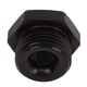 thumbnail image 3 of Hex Nut with O Ring 8AN 1/8in NPT Internal Thread Black Aluminum Hex Head Nut for Vehicle, 3 of 9