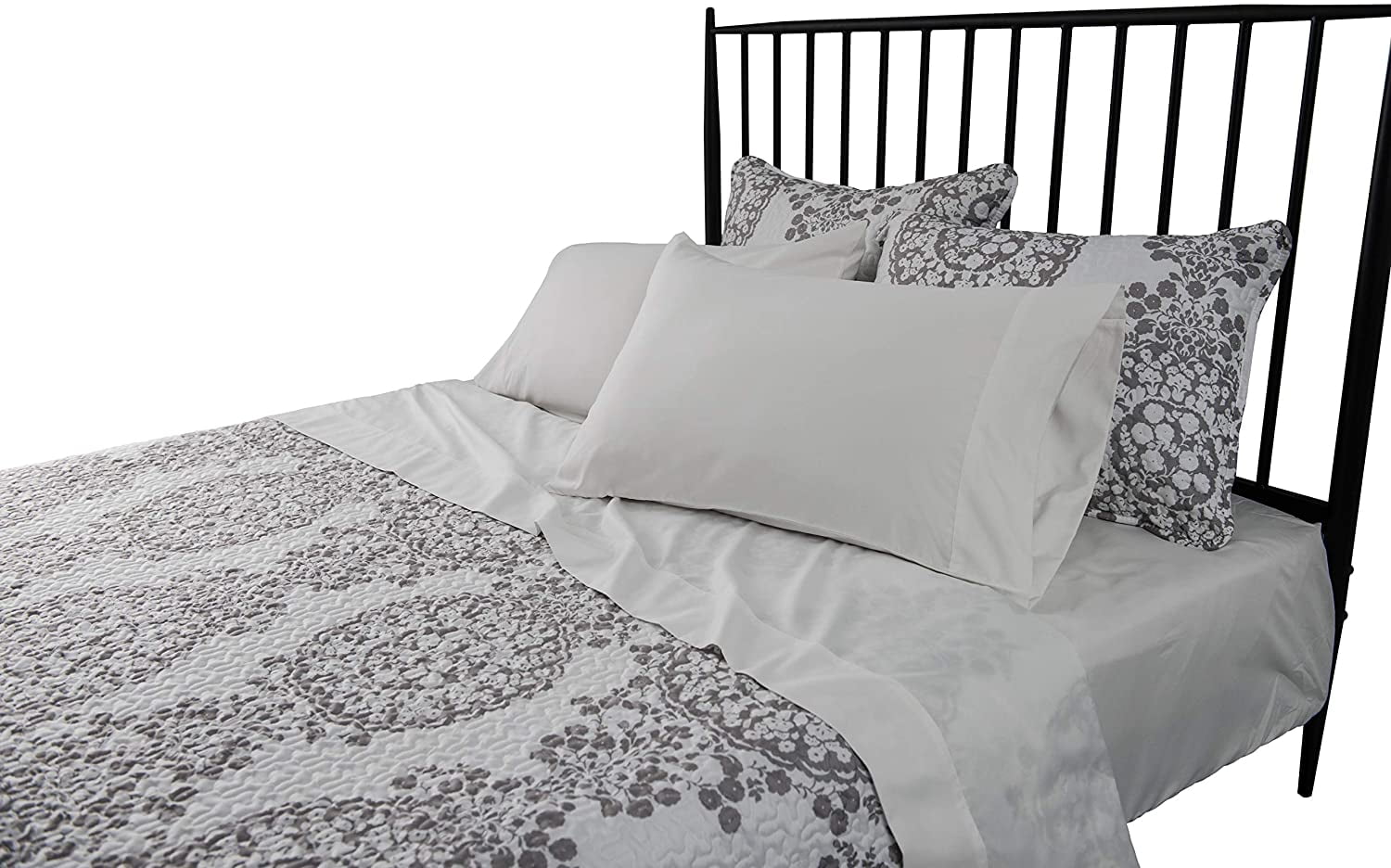 DriftAway 4 Piece Reversible Bed Sheet Set Bedspreads Coverlet Cover ...