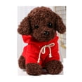 thumbnail image 3 of ERK Chiot Peluche Jouet Poupée Nounours Chien Poupée Chiffon Mignonne Mignonne Trompette Simulation Animal Poupée, 3 of 6