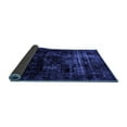 thumbnail image 2 of Ahgly Company Indoor Rectangle Abstract Blue Modern Area Rugs, 6' x 9', 2 of 4