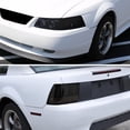 thumbnail image 2 of Spec-D Tuning Glossy Black Projector Headlights + Sequential LED Tail Brake Lamps Compatible with 1999-2004 Ford Mustang Left + Right Pair Headlamps Assembly, 2 of 7