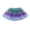 Purple, variant on Girls Tutu Skirt Pink Rainbow Princess Ballet Toddler Tutu for 2-8 Years