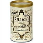 Bellagio Gourmet White Chocolate Hot Cocoa, 7 oz (Pack of 6)