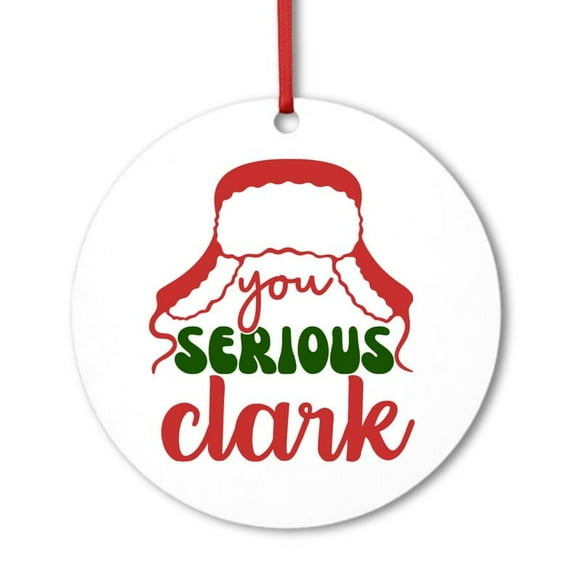 Christmas Ceramic Ornament, Christmas Vacation Movie, Christmas Decors, Christmas Ornaments, Christmas Gift, Family Christmas Party Favor