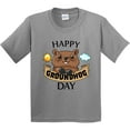 thumbnail image 3 of Inktastic Happy Groundhog Day Cute Youth T-Shirt, 3 of 5