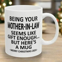 YANHAIGONG Ceramic Coffee Mug to Be Your XX ,Ceramic Coffee Mug, Being Your Mother Seems Like Gift Enough Novelty ,Coffee Maark Mugs Cup Gift for Christmas Special Holiday Birthday