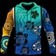 thumbnail image 4 of Novedades en sudaderas y sudaderas con capucha, lagartos indígenas de Australia y el sol, sudadera con capucha estampada en 3D para hombre, abrigo tipo pulóver Y2k, 4 of 5