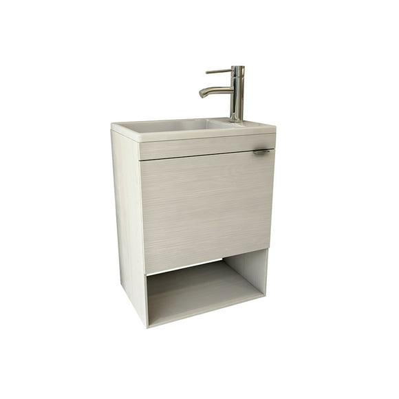 Esatto Mueble moderno para baño Bleu listo para instalar