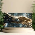 thumbnail image 4 of 1 Pcs 2D Flat License Plate Covers & Frames, A Flying Eagle For Decorative Front, Waterproof For Decoration Aluminum License Plate Covers & Frames Cover For Men Women, 12" X 6", 4 of 6