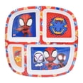 thumbnail image 1 of Plato con Divisiones Fun Kids Marvel de Spidey 23 cm, 1 of 1