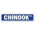 thumbnail image 1 of SignMission SS-Chinook 4 x 18 in. Chinook Street Sign, 1 of 1