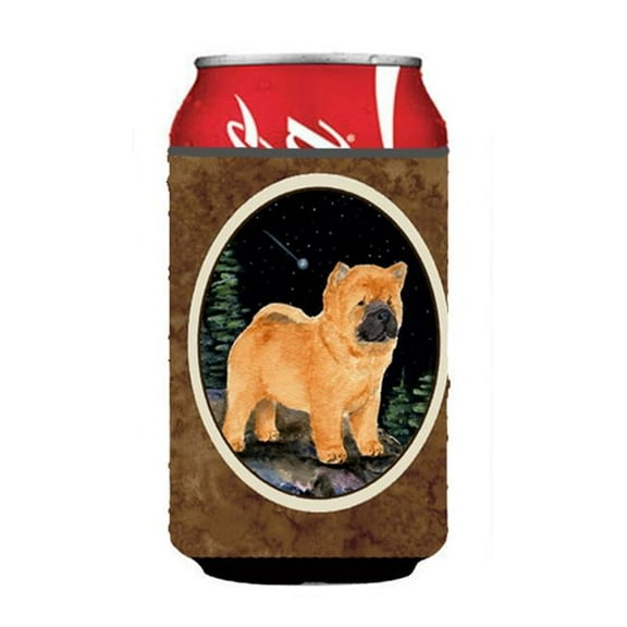 Starry Night Chow Chow Can Or bottle sleeve Hugger - 12 oz.