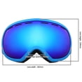 thumbnail image 2 of Nieve Protección Uv Antivaho Gafas De Esquí De Snowboard Guardurnaity OD009138-00, 2 of 2