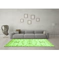 thumbnail image 3 of Ahgly Company Indoor Square Oriental Green Traditional Area Rugs, 5' Square, 3 of 4