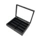 thumbnail image 4 of Estuche organizador para gafas de sol con 8 ranuras, estuche de almacenamiento para varias gafas de sol, soporte de madera para gafas de colección, 4 of 9