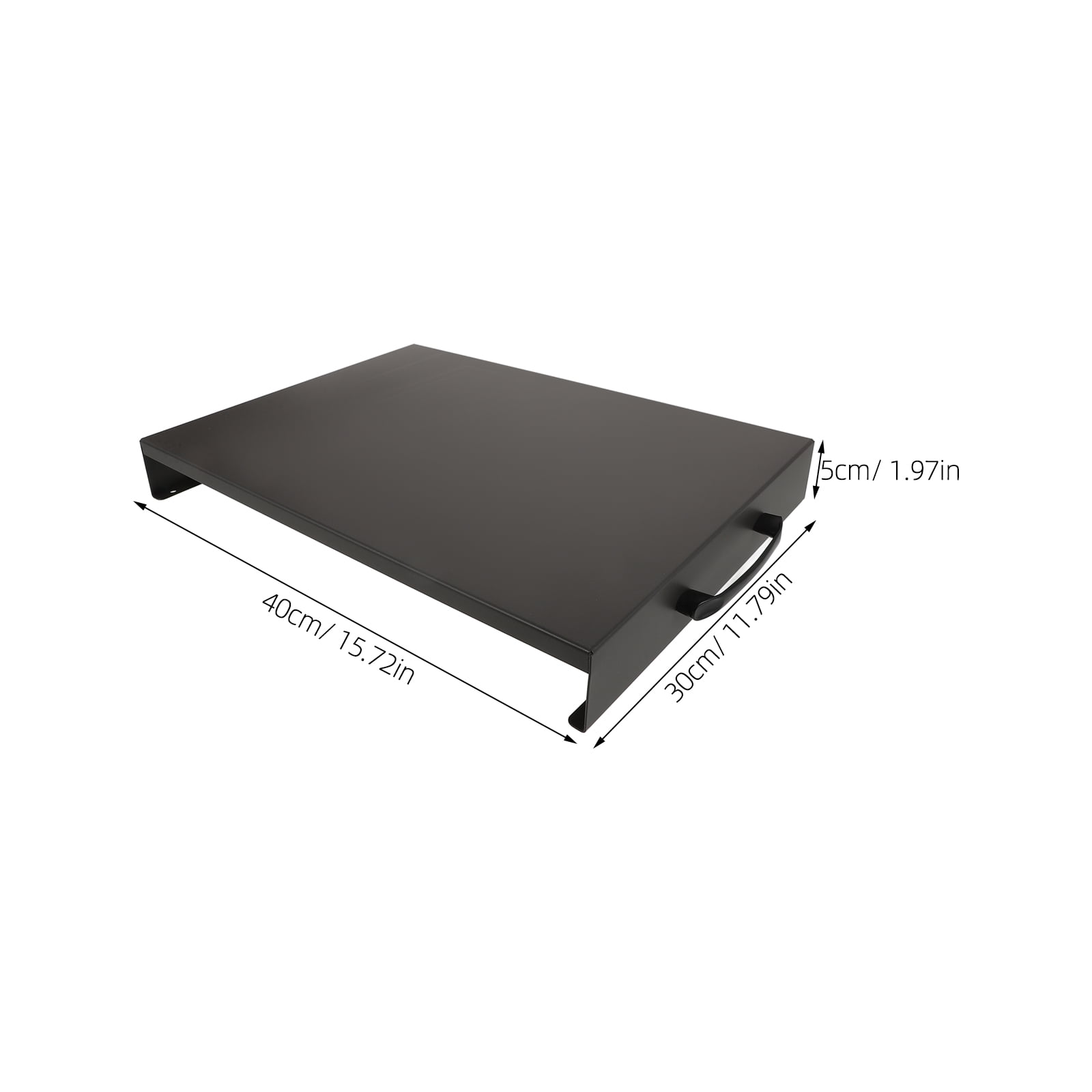 HOMEMAXS Cover for Gas Stove Top and Baby 40.00X30.00X5.00CM Black