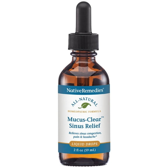 NativeRemedies Mucus-Clear Sinus Relief
