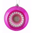 thumbnail image 5 of 2-Finish Pale Blue Retro Reflector Shatterproof Christmas Ball Ornament 8" (200mm), 5 of 7