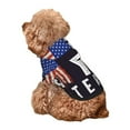 thumbnail image 5 of Fotbe Veterans Day2 Print Small Dog Sweater Hoodies Pet Grey Hooded Soft Fleece Sweatshirts with Pocket Fall Winter Puppy Cat Sweaters Warm Clothes-Medium, 5 of 7