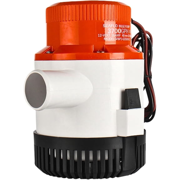 Seaflo 3700 GPH 12v Boat Marine Plumbing Electric Bilge Pumps (3700gph 12v)